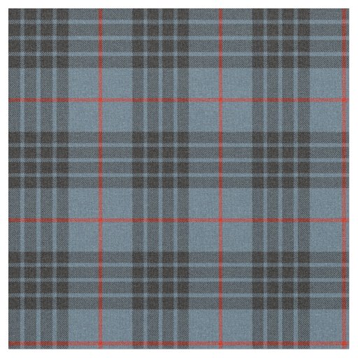 MacKay Blue Tartan Plaid Scottish Pattern Fabric