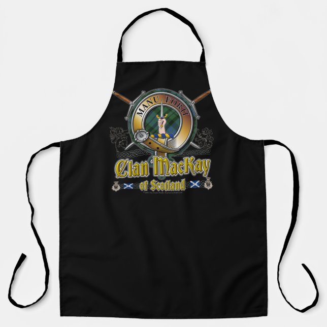 MacKay Clan Badge Apron (Front)