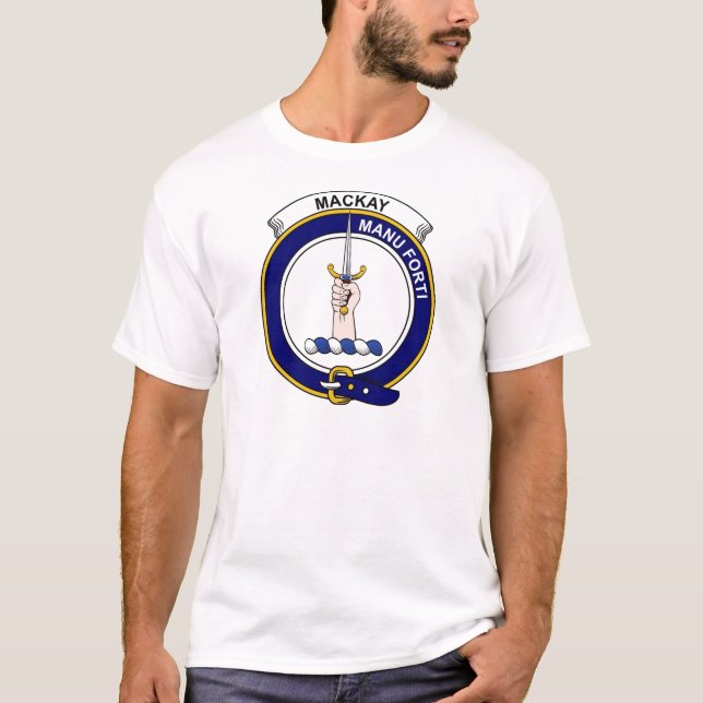 MacKay Clan Badge T-Shirt (Front)