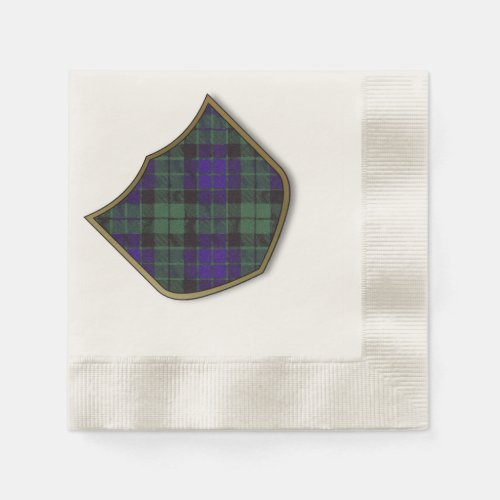 Mackay clan Plaid Scottish tartan Paper Napkins