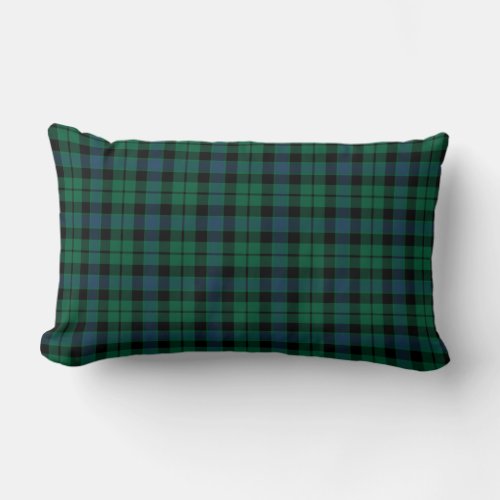 MacKay Clan Tartan Lumbar Pillow