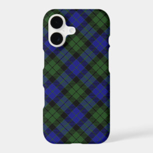 MacKay Green Scottish Clan Tartan Plaid iPhone 17 Case
