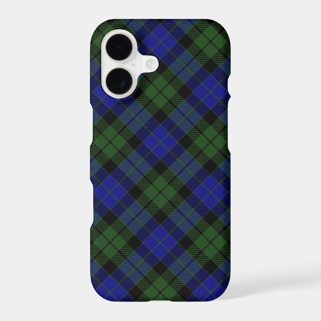 MacKay Green Scottish Clan Tartan Plaid Case-Mate iPhone Case (Back)