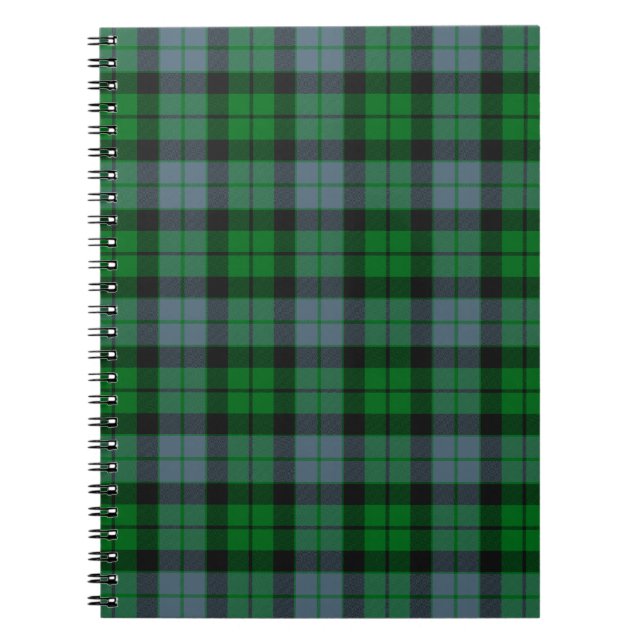 MacKay / McCoy Tartan Writing Pad Notebook (Front)