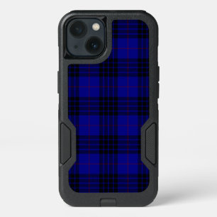 MacKay tartan blue black plaid iPhone 13 Case
