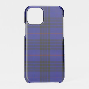 MacKay tartan blue black plaid iPhone 11 Pro Case