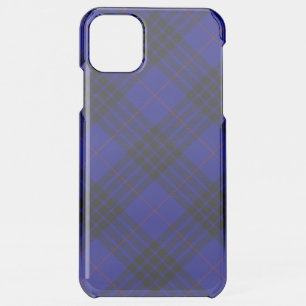 MacKay tartan blue black plaid iPhone 11 Pro Max Case
