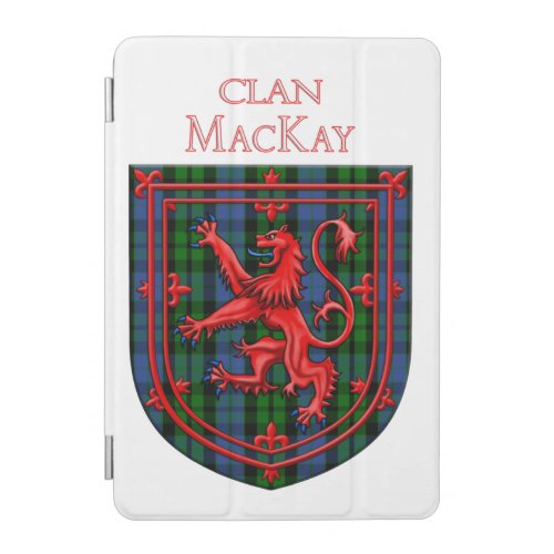 MacKay Tartan Scottish Plaid Lion Rampant iPad Mini Cover