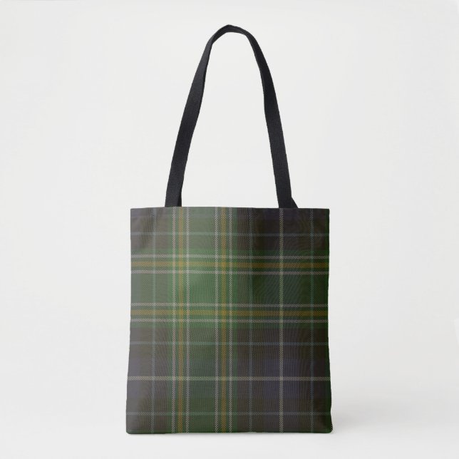 MacKellar Clan Tartan Tote Bag (Front)