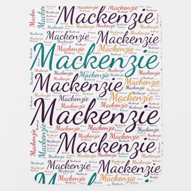 Mackenzie Baby Blanket (Front)