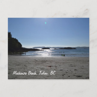 Mackenzie Beach Sunset Postcard