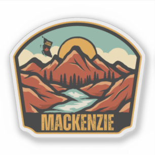 Mackenzie, British Columbia Sticker