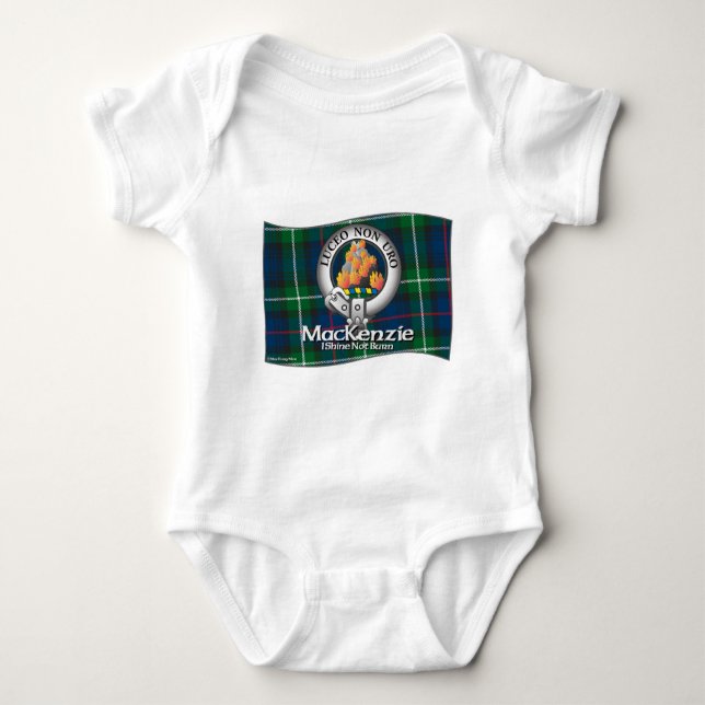 Mackenzie Clan Baby Bodysuit (Front)