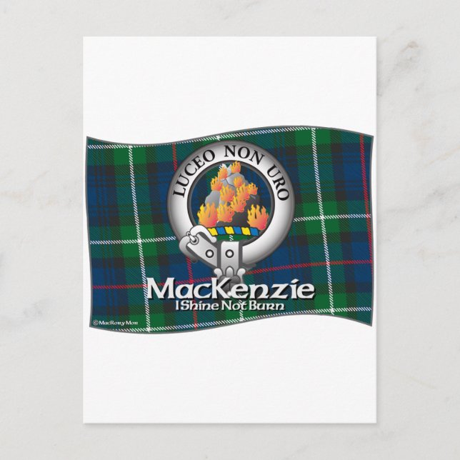 Mackenzie Clan Postcard (Front)