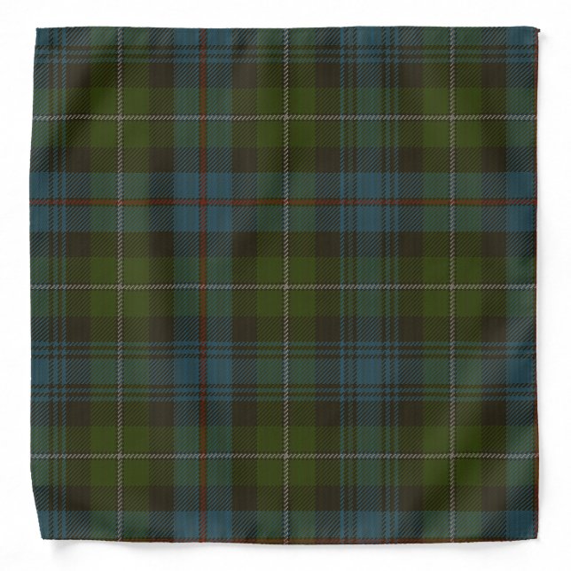 MacKenzie Clan Tartan Bandana (Front)