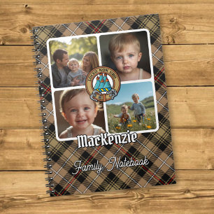 MacKenzie Family Photo Collage Notebook