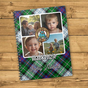MacKenzie Family Photo Collage Notebook