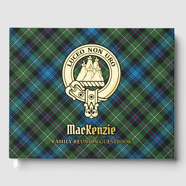 MacKenzie Family Reunion Foil Guest Book (Front)
