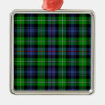 Mackenzie Tartan (aka Seaforth Highlanders Tartan) Metal Ornament at Zazzle