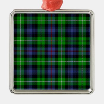 Mackenzie Tartan (aka Seaforth Highlanders Tartan) Metal Ornament by AllThingsCeltic at Zazzle