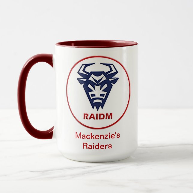 Mackenzie's Raiders "RAIDM" 15oz Mug (Left)