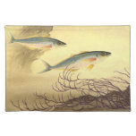 Mackerel Fish Swimming in the Ocean Cloth Placemat