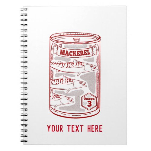 Mackerel Omega 3 Notebook