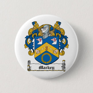 Mackey Family Crest Pinback Button