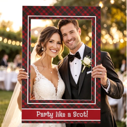 MacKillop Modern Original Scottish Tartan Selfie Frame