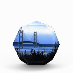 Mackinac Bridge Acrylic Award