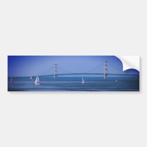 Mackinac Bridge Bumper Sticker