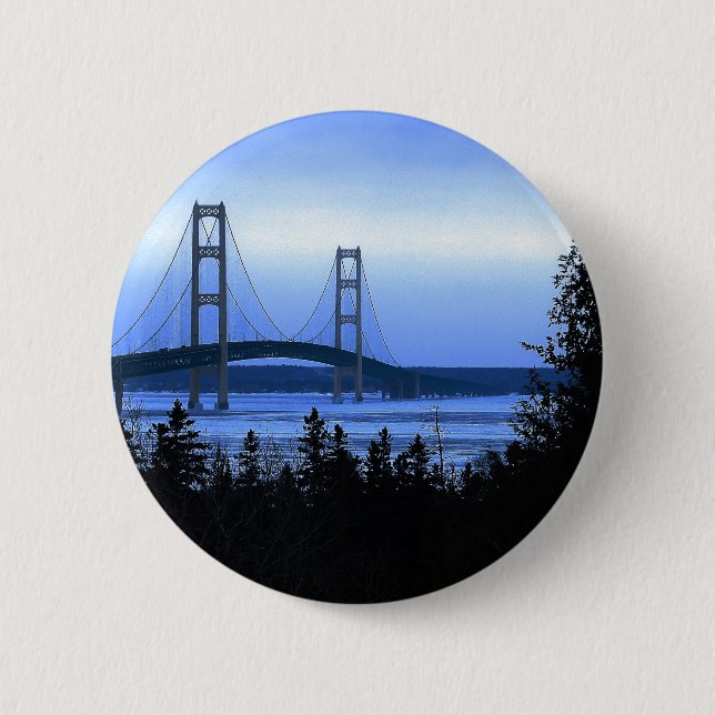 Mackinac Bridge Button (Front)