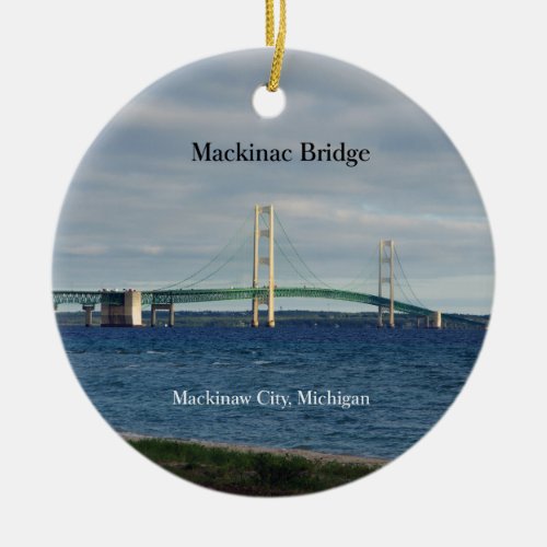 Mackinac Bridge doublesided ornament