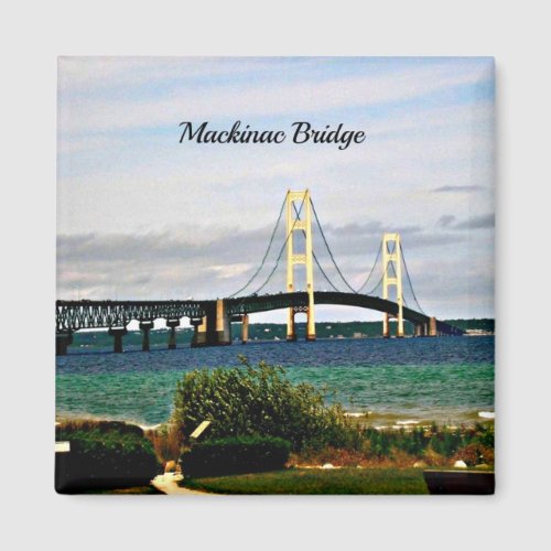 Mackinac Bridge Mackinac Island Magnet