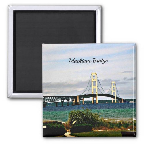 Mackinac Bridge Mackinac Island Magnet