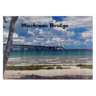 Mackinac Bridge Michigan Cutting Board