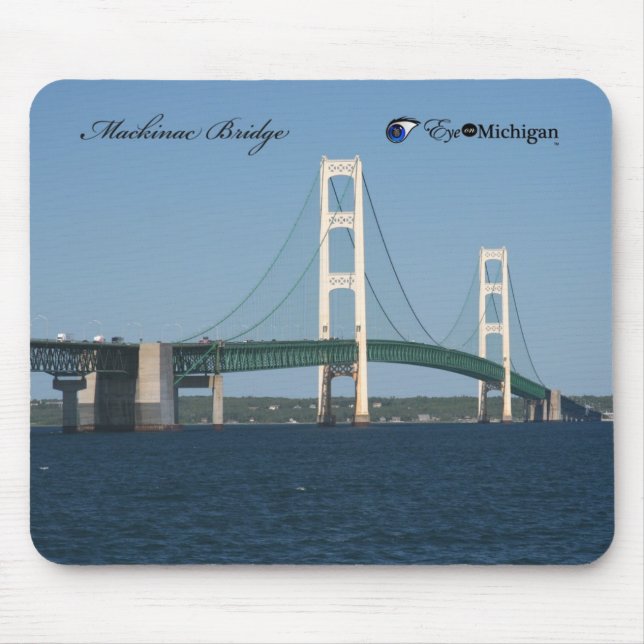 Mackinac Bridge Mouse Pad (Front)