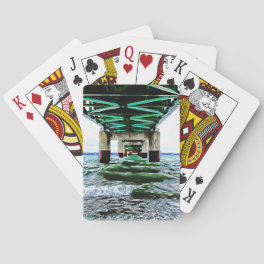 "Mackinac Bridge Playing Cards" Playing Cards