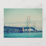 Mackinac Bridge Postcard