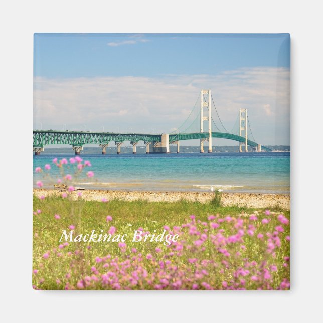 Mackinac Bridge "The Big Mac" Magnet (Front)