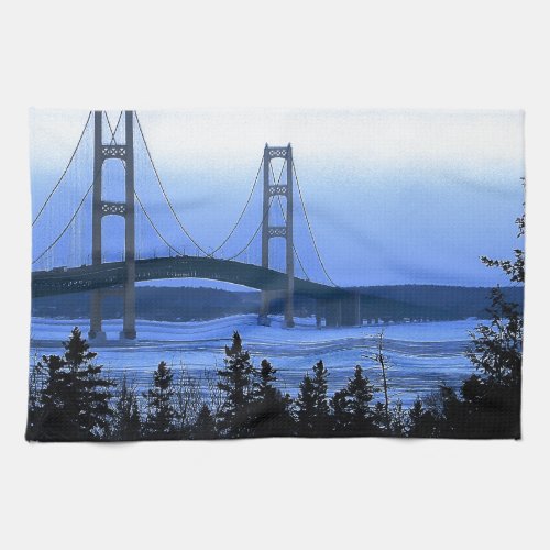 Mackinac Bridge Towel