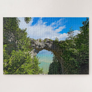 Mackinac Island Arch Rock Jigsaw Puzzle