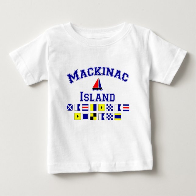 Mackinac Island Baby T-Shirt (Front)