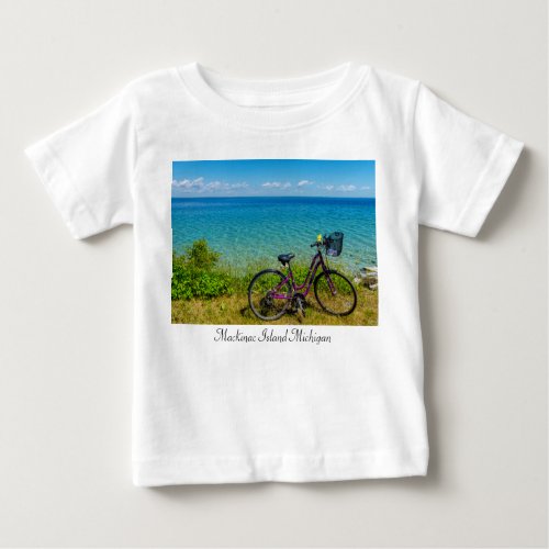 Mackinac Island Bike Baby Toddler T_shirt