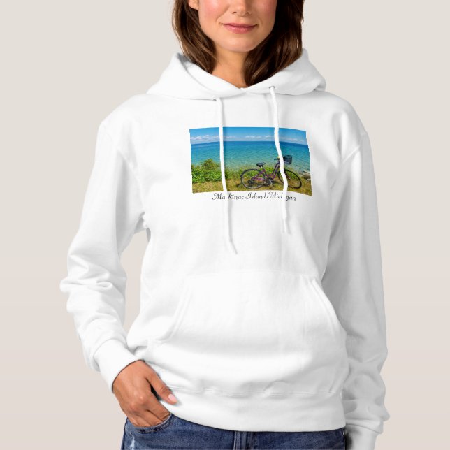 Mackinac Island Bike Hoodie (Front)