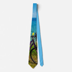 Mackinac Island Bike Neck Tie