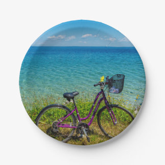 Mackinac Island Bike Paper Plates