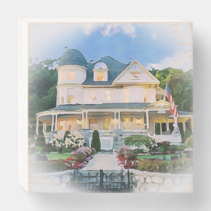 Mackinac Island - Brigadoon Wooden Box Sign