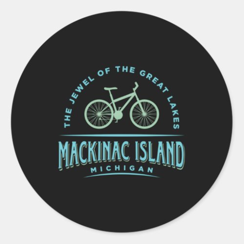 Mackinac Island Classic Round Sticker