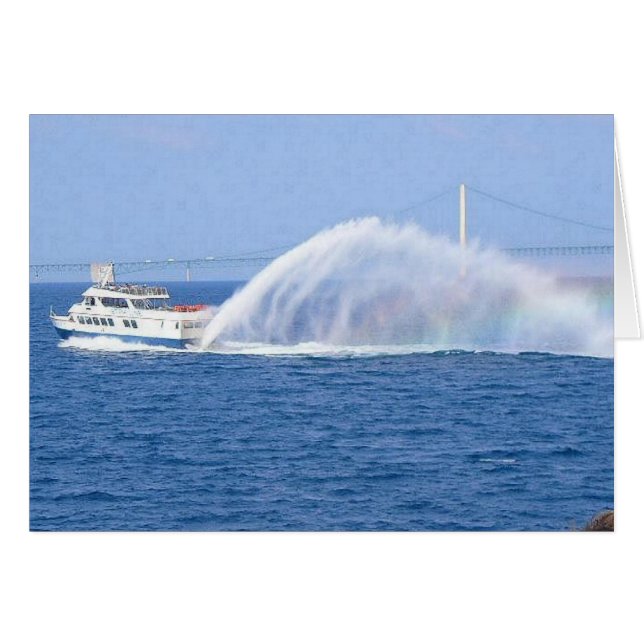 Mackinac Island Ferry Cards (Front Horizontal)